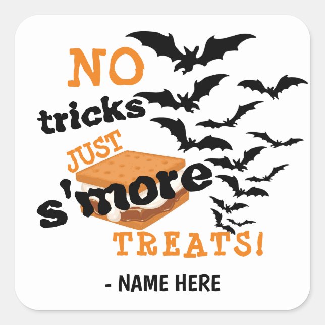 Smore Halloween Leckerei Stickers (Vorderseite)