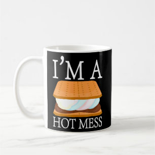 Smore Im A Hot Mess Camper Kaffeetasse