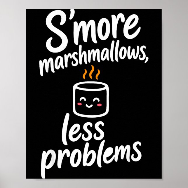 S'more-Marshmallow  Poster (Vorne)