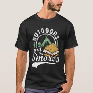 Smore Outdoor S'Mores Camg Campfire T-Shirt