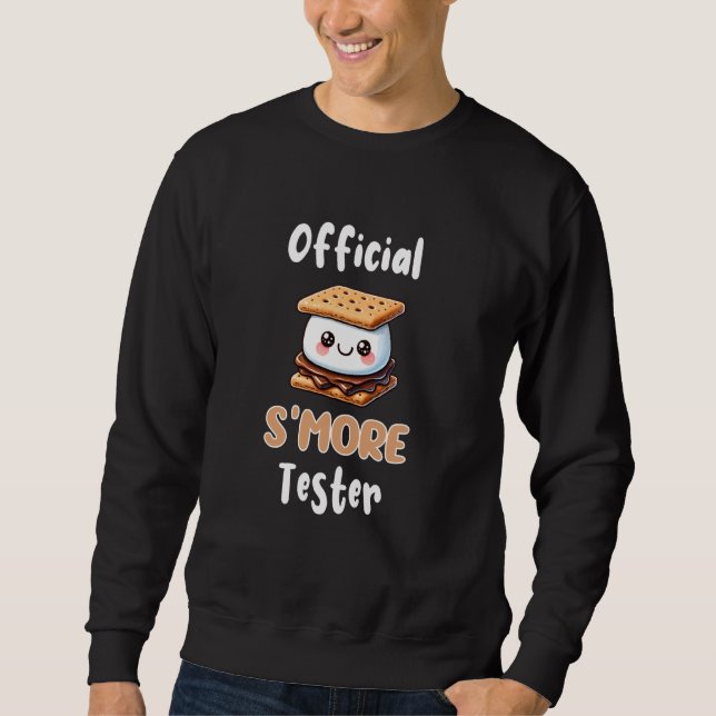 S'more Shirt Funny Smores Tester Camping S'more (Vorderseite)