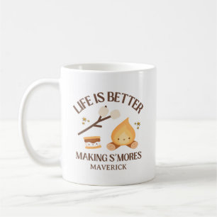 S'more Spaß, um Eins zu sein Kinder-Campinggeburts Kaffeetasse