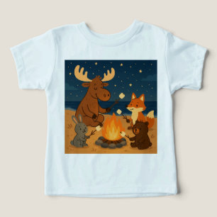 S'more to Love – Cozy Campfire T-Shirt für Kinder