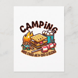 S'mores-Camping Begleitkarte