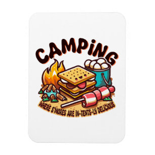 S'mores-Camping Magnet