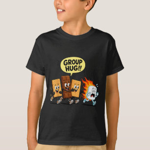 S'mores Humor Marshmallow Lagerfeuer  T-Shirt