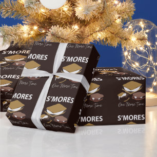 Smores S'mores Dessert One More Time Smore Geschenkpapier