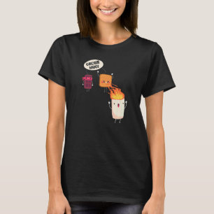 Smores S'mores Marshmallow Camping Rösten Lagerfeu T-Shirt