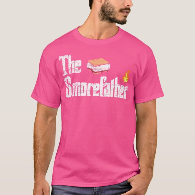 Smorevater - Funny Smore Campfire T-Shirt (Vorderseite)