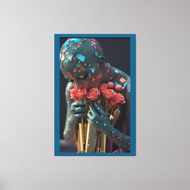 Smothering, Smattering Liebe Goddess - Ken Gage Ar Leinwanddruck (Vorderseite)