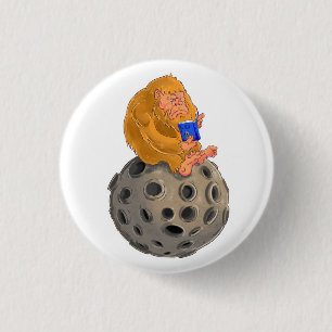 SMP LLC Bigfoot Logoschaltfläche Button