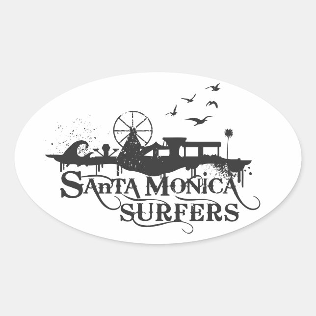 SMS-Klassiker Ovaler Aufkleber (Vorderseite)