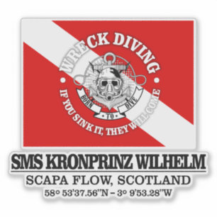 SMS Kronprinz Wilhelm (beste Fehler) Aufkleber