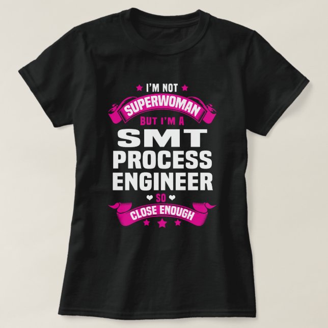 SMT-Prozessingenieur T-Shirt (Design vorne)