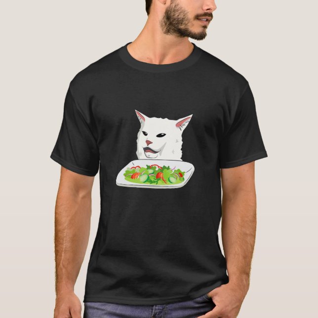 Smudge The Cat  Meme T-Shirt (Vorderseite)