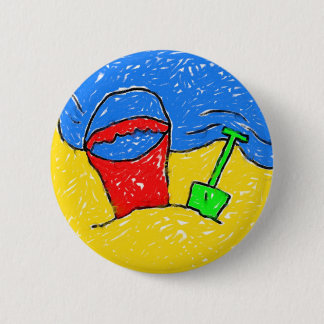 Smudgy Strand Button