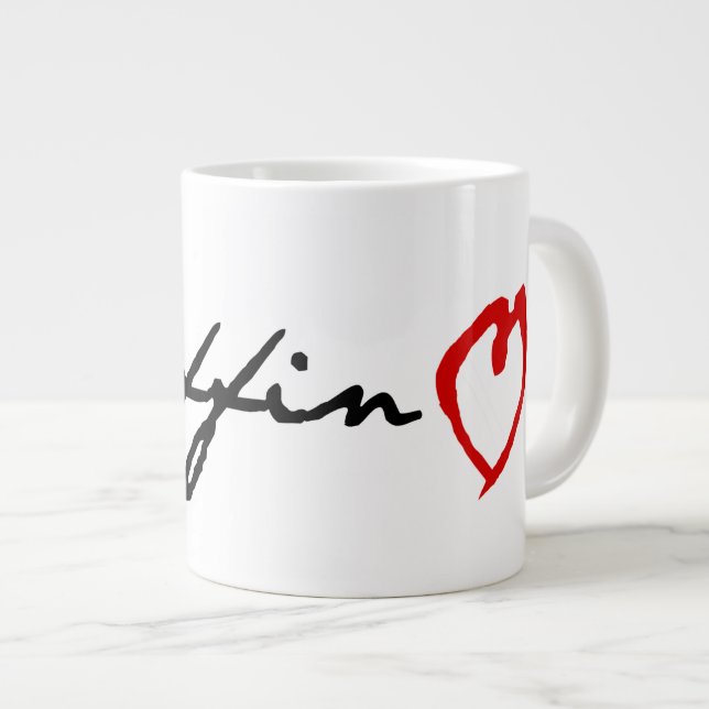 Smuffin Liebe Jumbo Tasse (Vorderseite Rechts)
