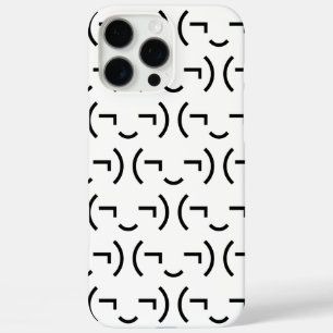 Smug Emoticon (EUR ‿) Japanischer Kaomoji iPhone 16 Pro Max Hülle