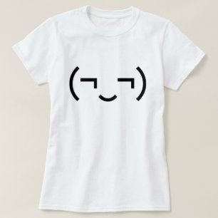 Smug Emoticon (EUR ‿) Japanischer Kaomoji T-Shirt