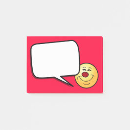 Smug Face Grumpey Post-it Klebezettel
