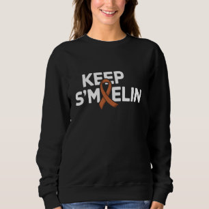 Smyelin MS Warrior Multiple Sklerose Awarene behal Sweatshirt