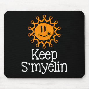 S'myelin Multiple Sklerose Bewusstsein Frau Mousepad