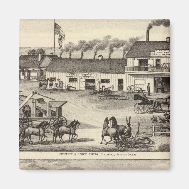 Smyth, Adams-Eigenschaften Magnet (Vorne)