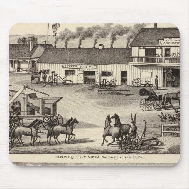 Smyth, Adams-Eigenschaften Mousepad (Vorne)