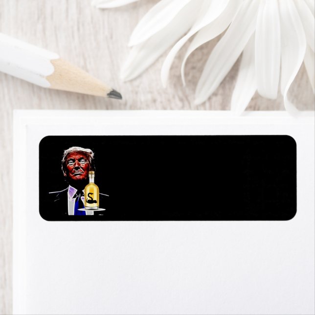 Snaak Oil Salesman Return Address Label (Insitu)