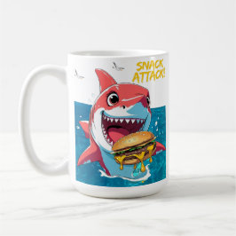 Snack Attack Hai-Tasse Kaffeetasse