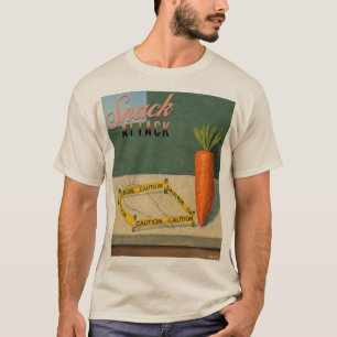 Snack Attack! Karotten-Kunstwerk Vintage T-Shirt
