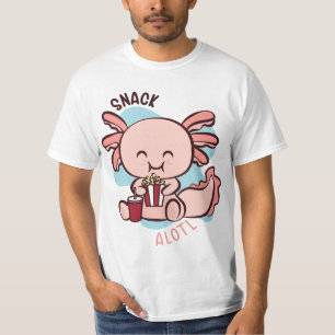 Snack. Axolotl. T-Shirt
