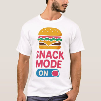Snack Mode Burger T-Shirt