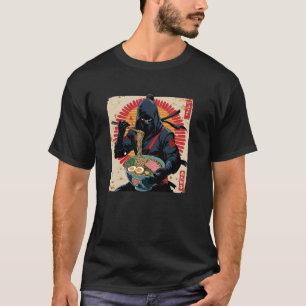 Snack Ninja - Ramen, Chips & Snacks Attack T-Shirt