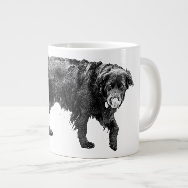 Snack O'Clock Strut Jumbo-Tasse (Vorderseite Rechts)