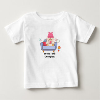 Snack Time Champion - Süßes Baby T-shirt