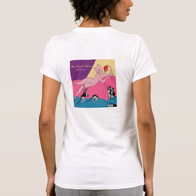 Snacks 2 T - Shirt Weiß (Rückseite)