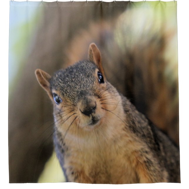 Snacks? Ich LIEBE Snacks! Duschvorhang (Vorderseite)