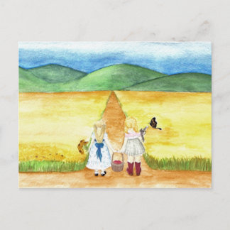 Snacks Postkarte