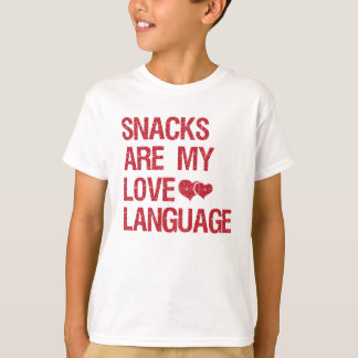 Snacks sind meine Liebe, Snacks Liebhaber T-Shirt