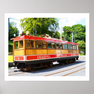 Snaefell-Bergbahn Poster