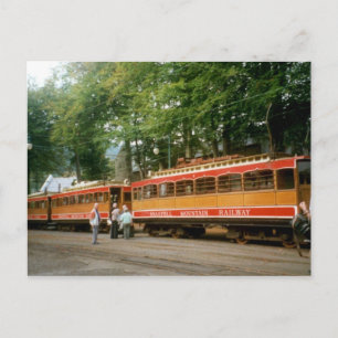 Snaefell Mountain Railway, Isle of Man Postkarte