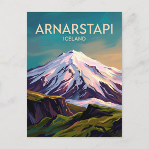 Snæfellsjökull-Nationalpark Island Postkarte