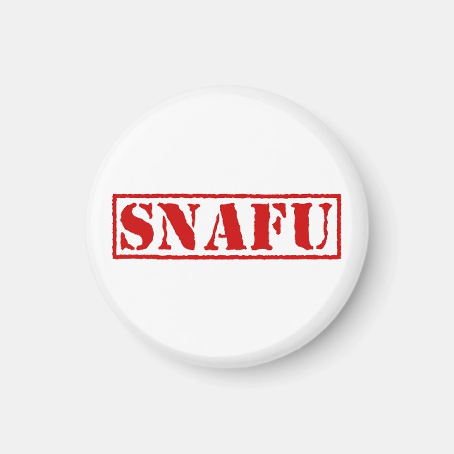 SNAFU MAGNET (Vorne)