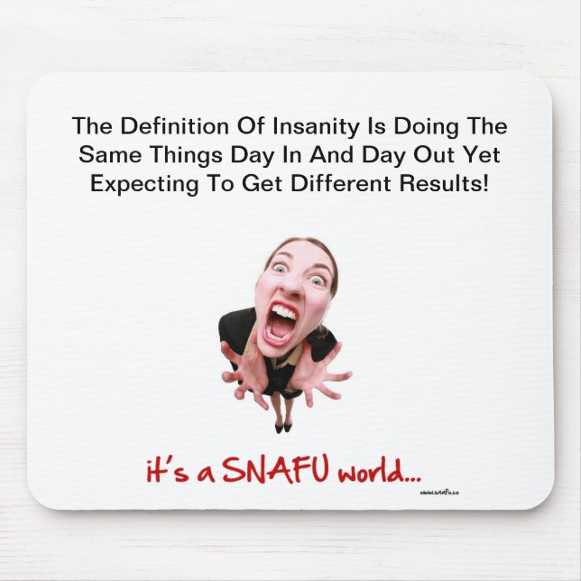 Snafu Mäusematte Mousepad (Vorne)