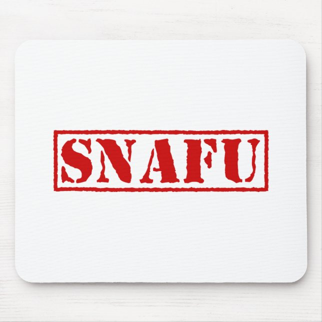 SNAFU MOUSEPAD (Vorne)