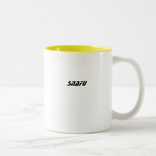 SNAFU ZWEIFARBIGE TASSE