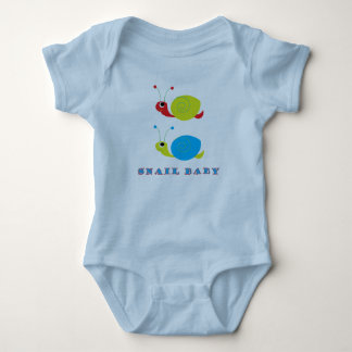 Snail Baby Strampler
