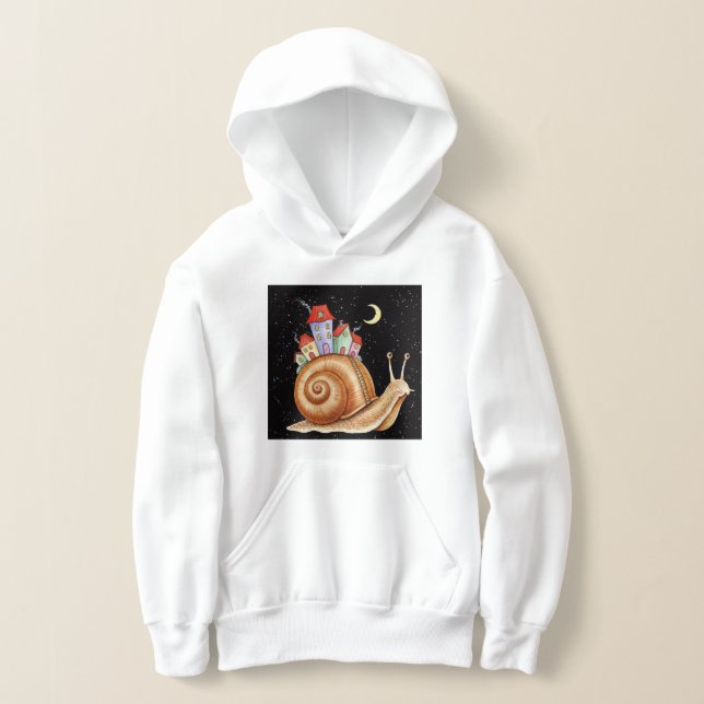 Snail carrying a city hoodie (Ablage )