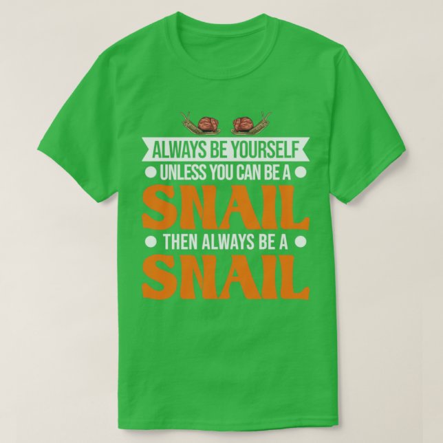 Snail Gift Edible2 T-Shirt (Design vorne)